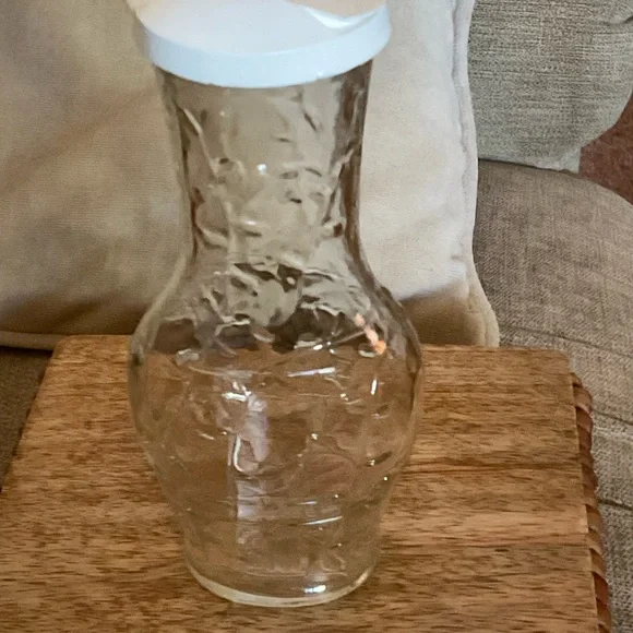 Vintage Good Seasons Glass Cruet Vine Pattern - Picture 5 of 12